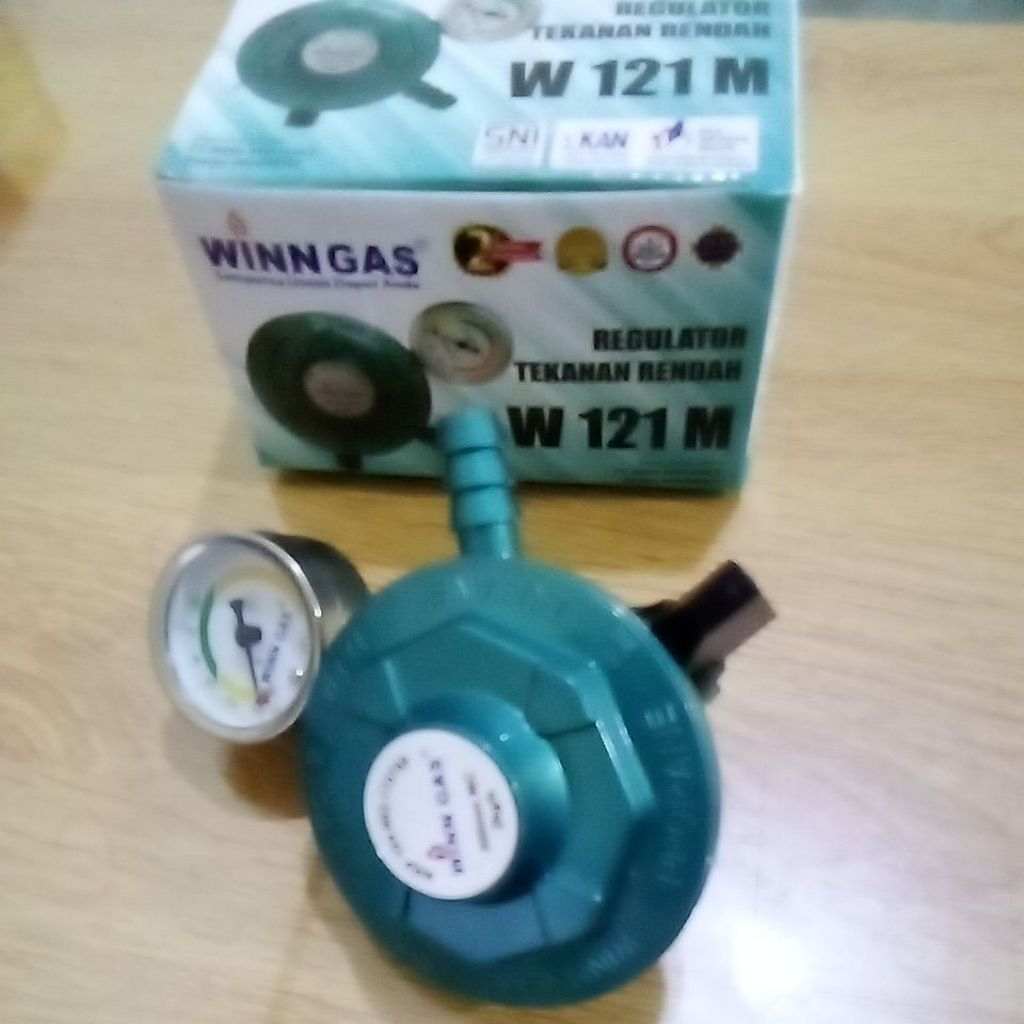 regulator tekanan rendah winn gas w 121 m - regulator w 121 m