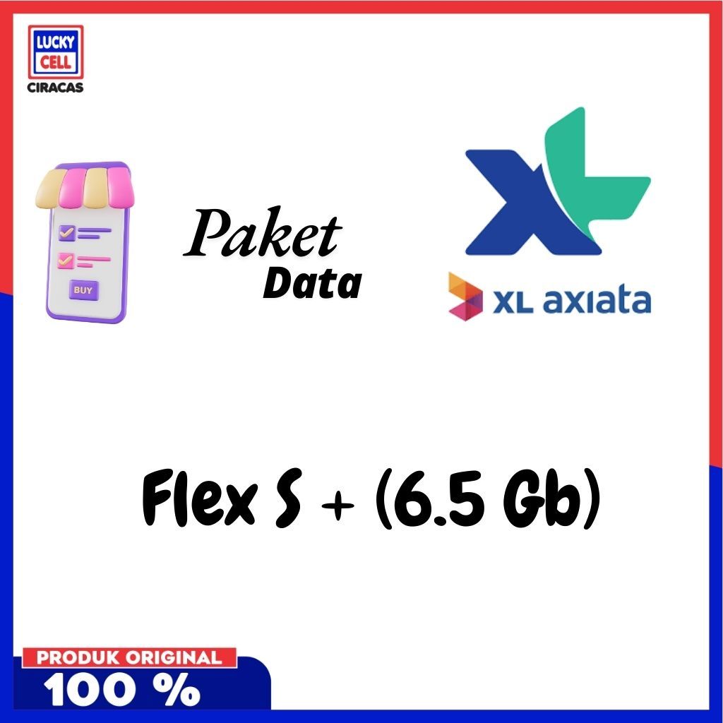Voucher Data XL Combo Flex S + NASIONAL - Lucky Cell Voucher Ciracas
