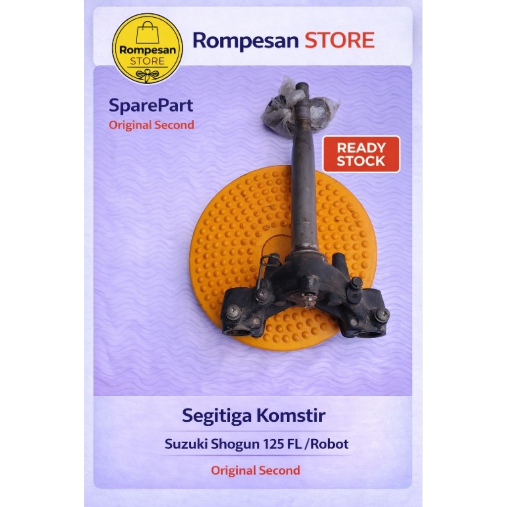 Segitiga komstir (T komstir) motor Suzuki Shogun 125 FL / Shogun RobotSparepart original bawaan moto
