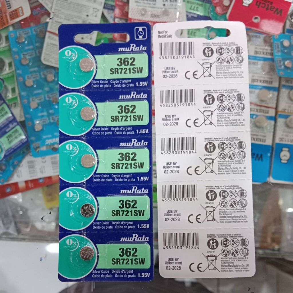 Baterai jam tangan 721 Murata Original