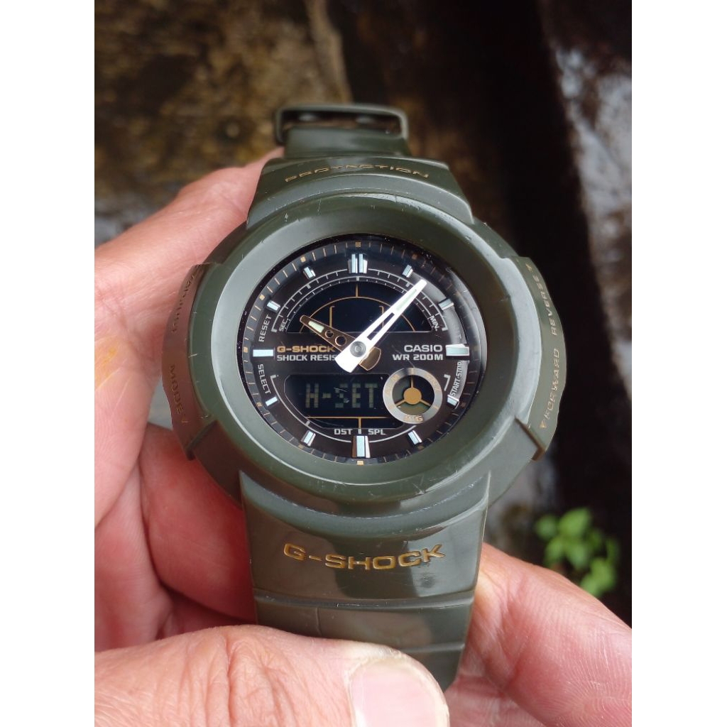 JAM TANGAN PRIA G SHOCK AW 582 original seken preloved