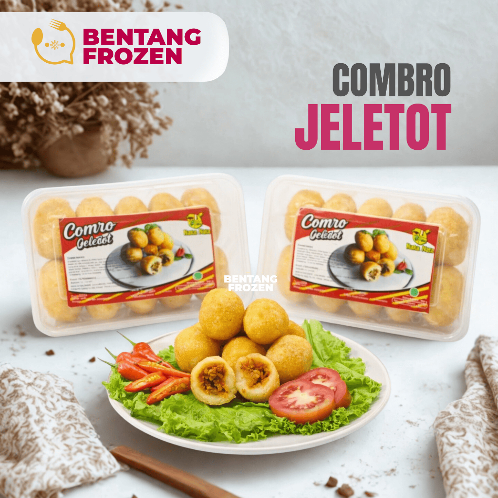 Combro Jeletot Siap Goreng / Combro Frozen / Combro Pedas