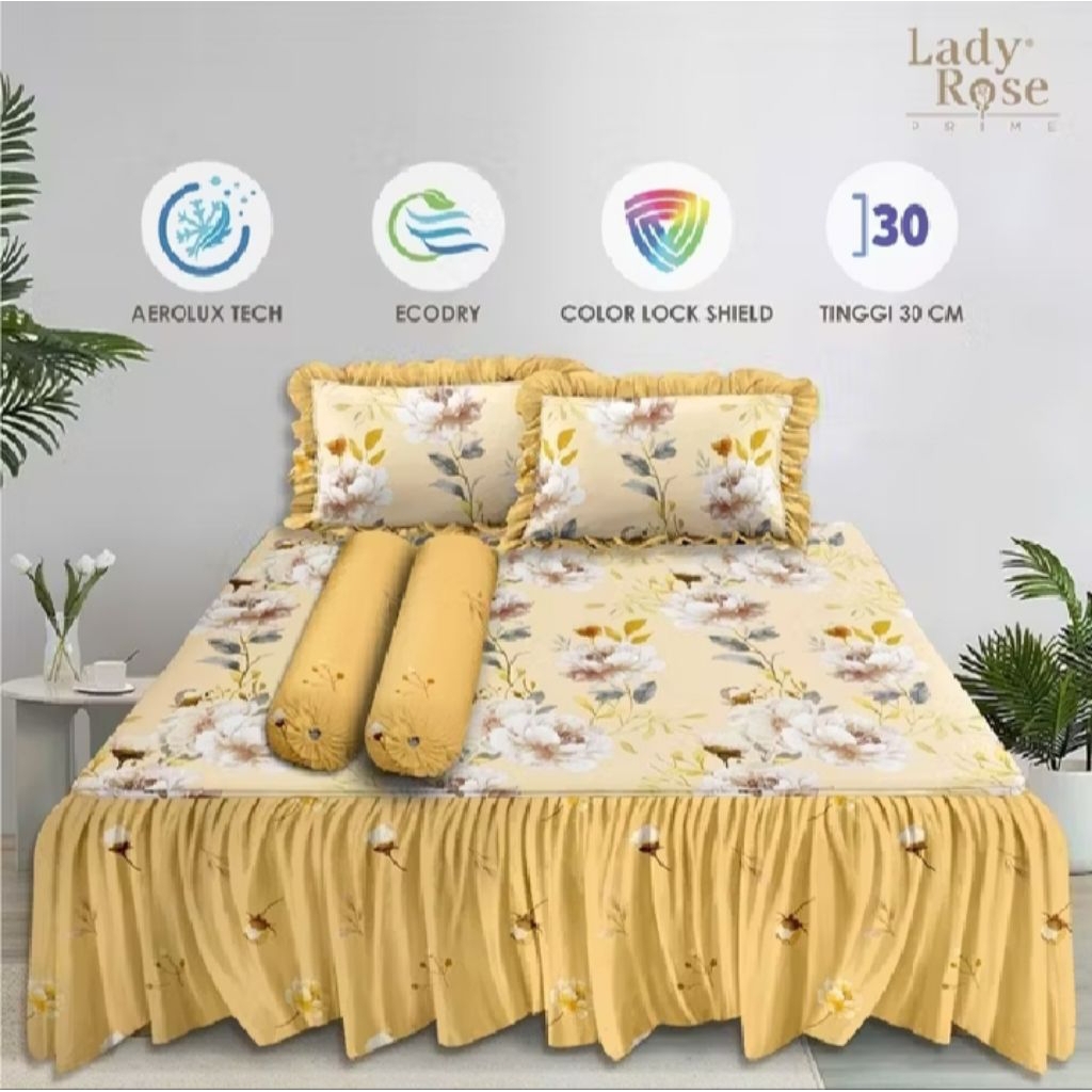 Sprei rumbai Lady rose 180 x200 T30