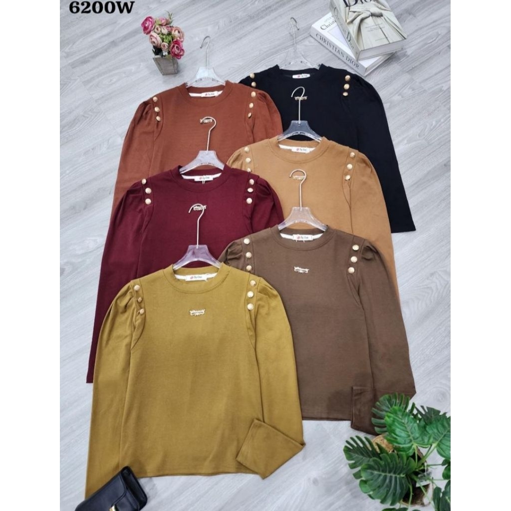 Kaos kancing samping by doe