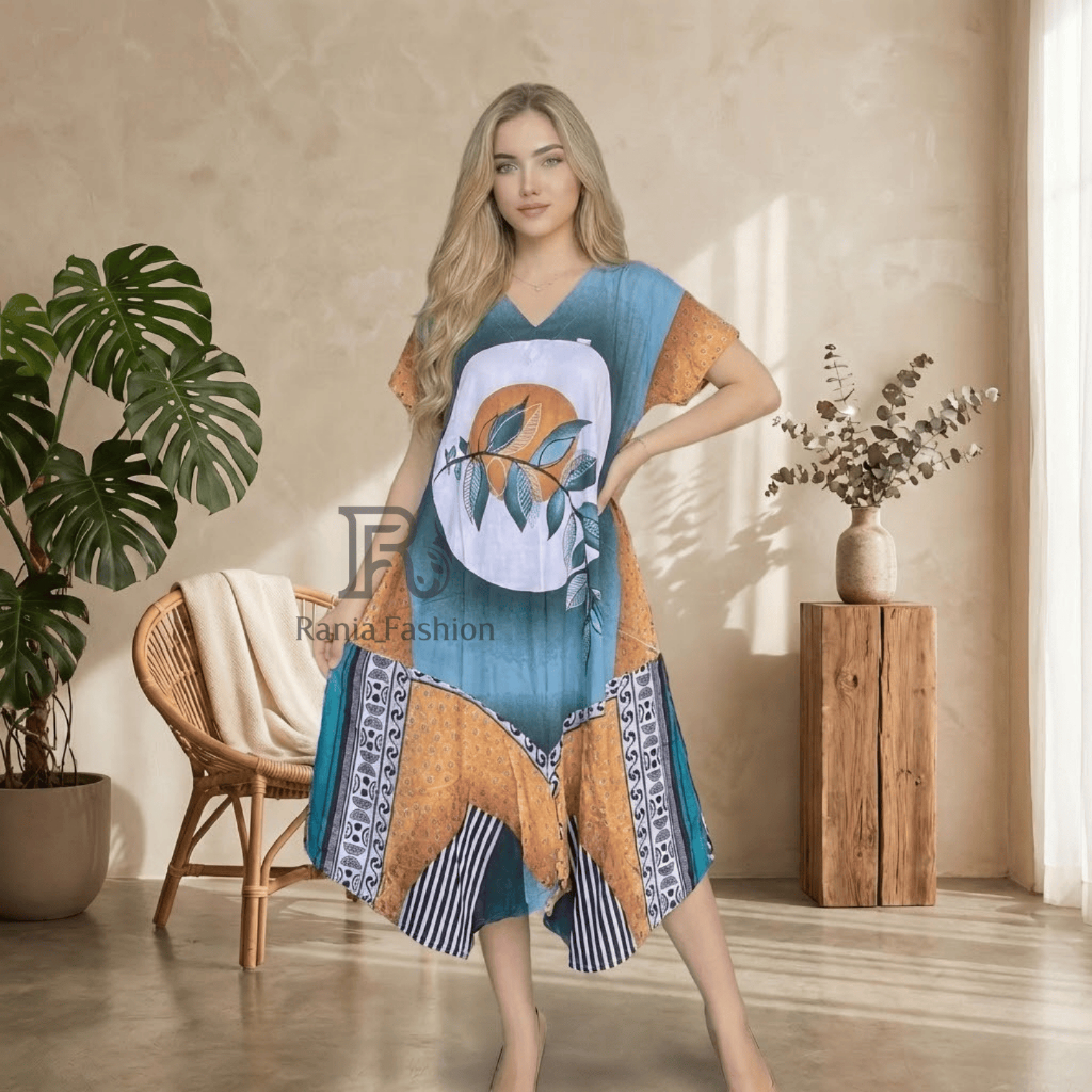 Daster Rania Fashion motif RUMBE BULAN Terbaru Viral