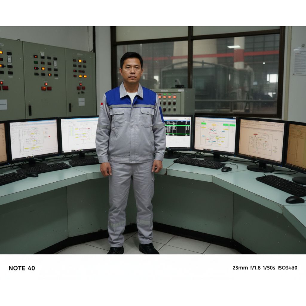 Wearpack safety/seragam kerja tambang/baju wearpack bengkel/kemeja proyek/seragam kerja kantor/baju 