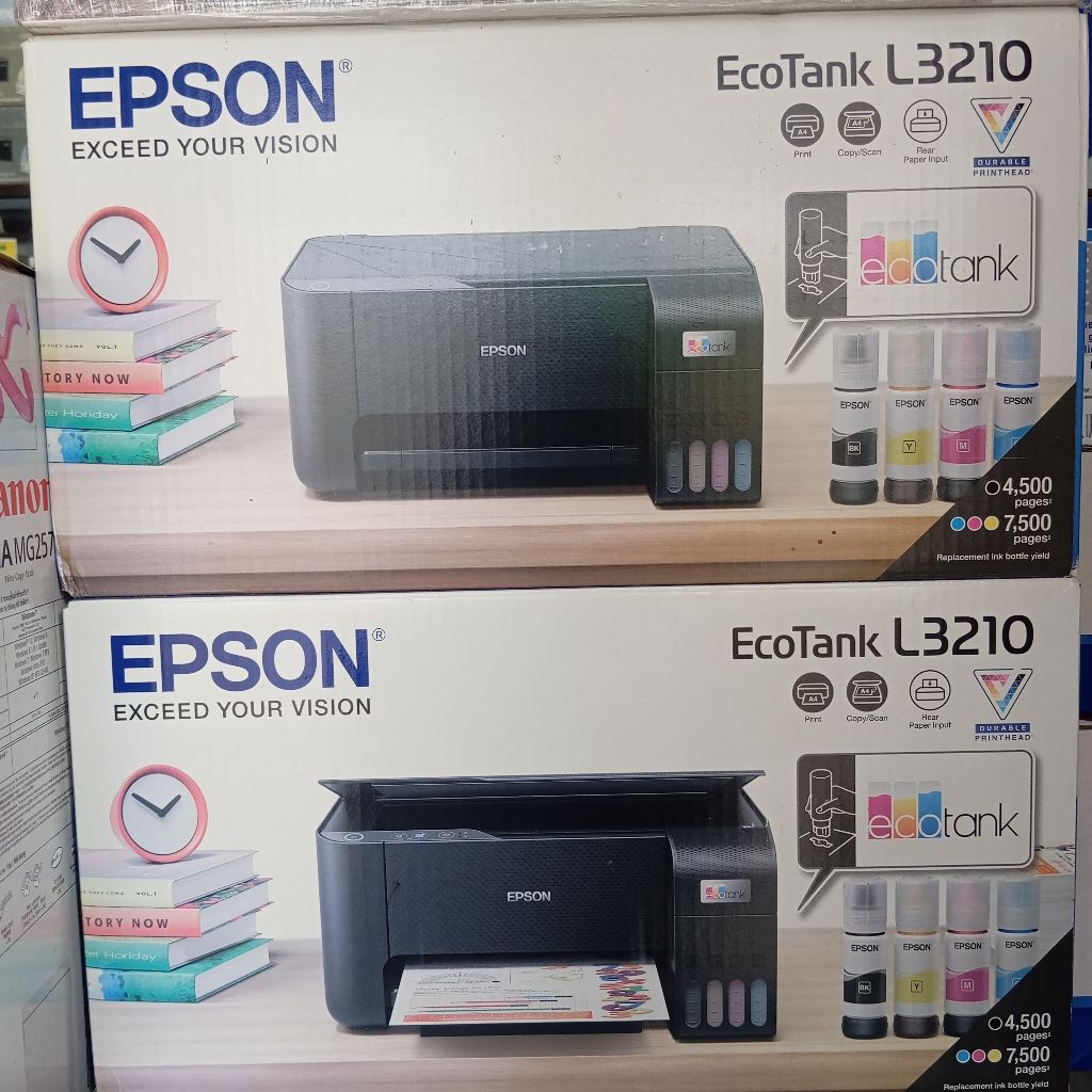 Printer Scan Copy Epson L3210 Ecotank Baru