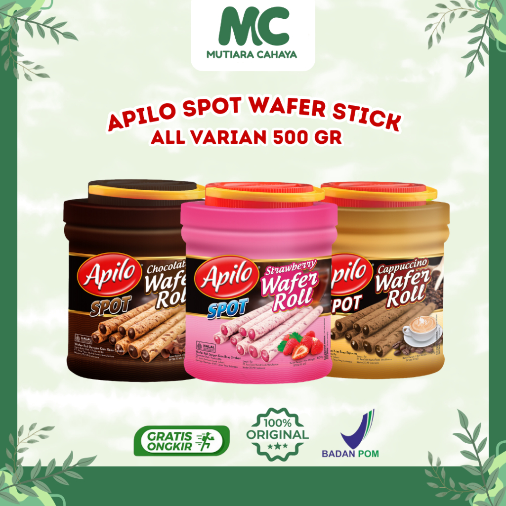 MC Official - Apilo Spot Wafer Stick 500 Gr All Varian | Apilo Wafer Roll