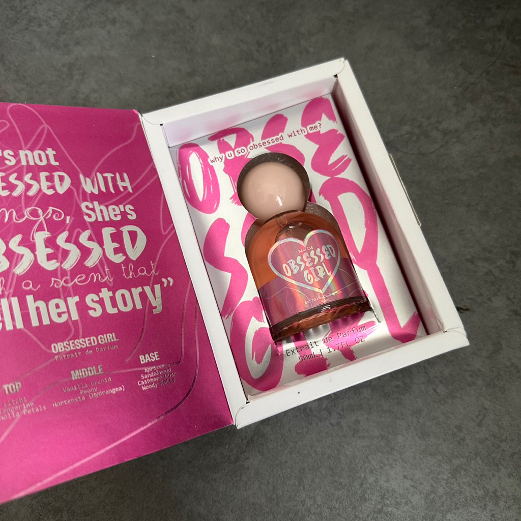 Parfum bebliss obsessed girl parfum wanita preloved second