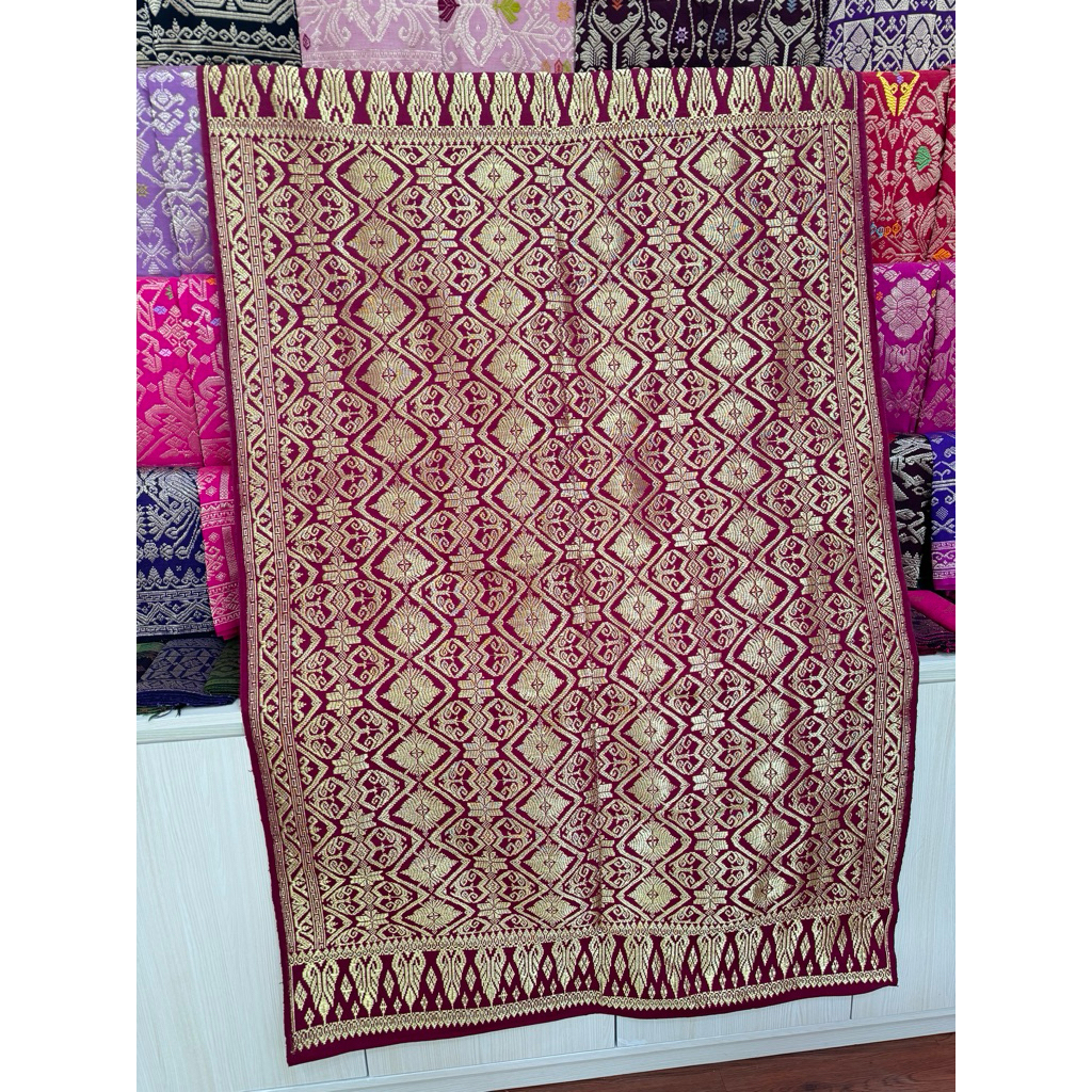Songket Sidemen Banyumas Palembang Satuan (Set Selendang)