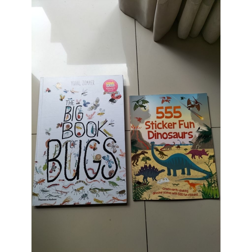 The Big Book of Bugs (free sticker book). preloved