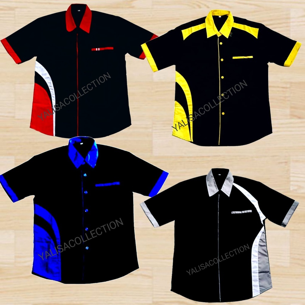baju kerja atasan kerja kemeja kerja pria wanita seragam kerja seragam ob wearpak