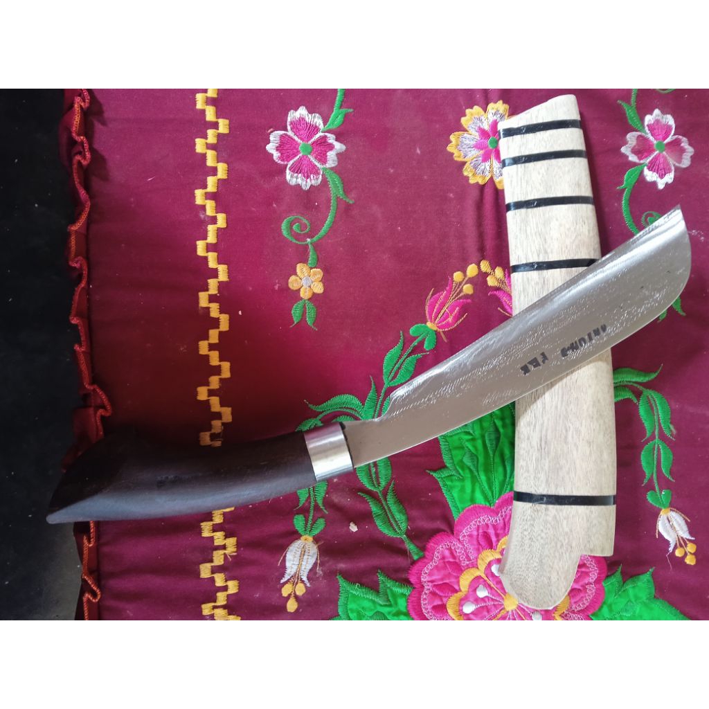 Golok Kebun Multifungsi Baja Per , golok kebun kecil pembersih rumput, golok pembersih ranting kayu 