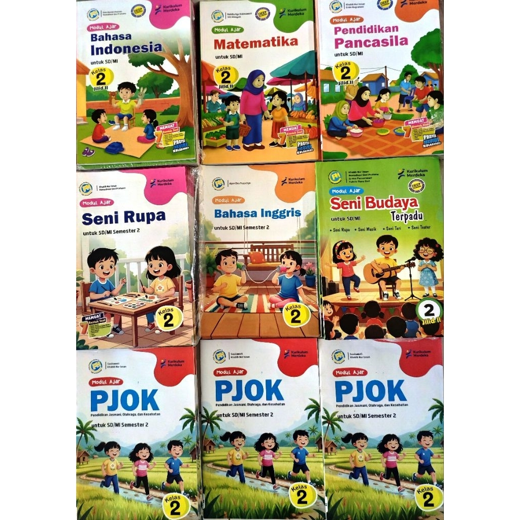 Lks Pustaka Persada Seni Budaya Kelas 1,2,3,4,5,6 Semester 2