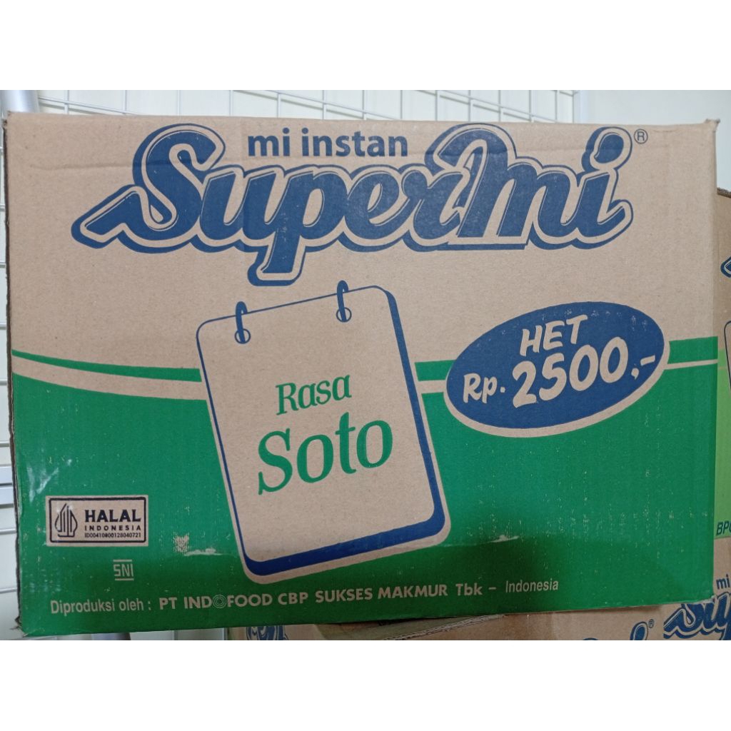 1 Dus Supermie Soto Isi 40Bks