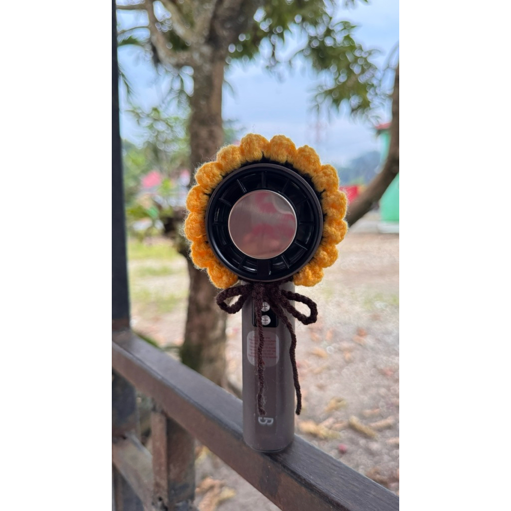 Case/cover Rajut kipas Gojoodoq Lucu