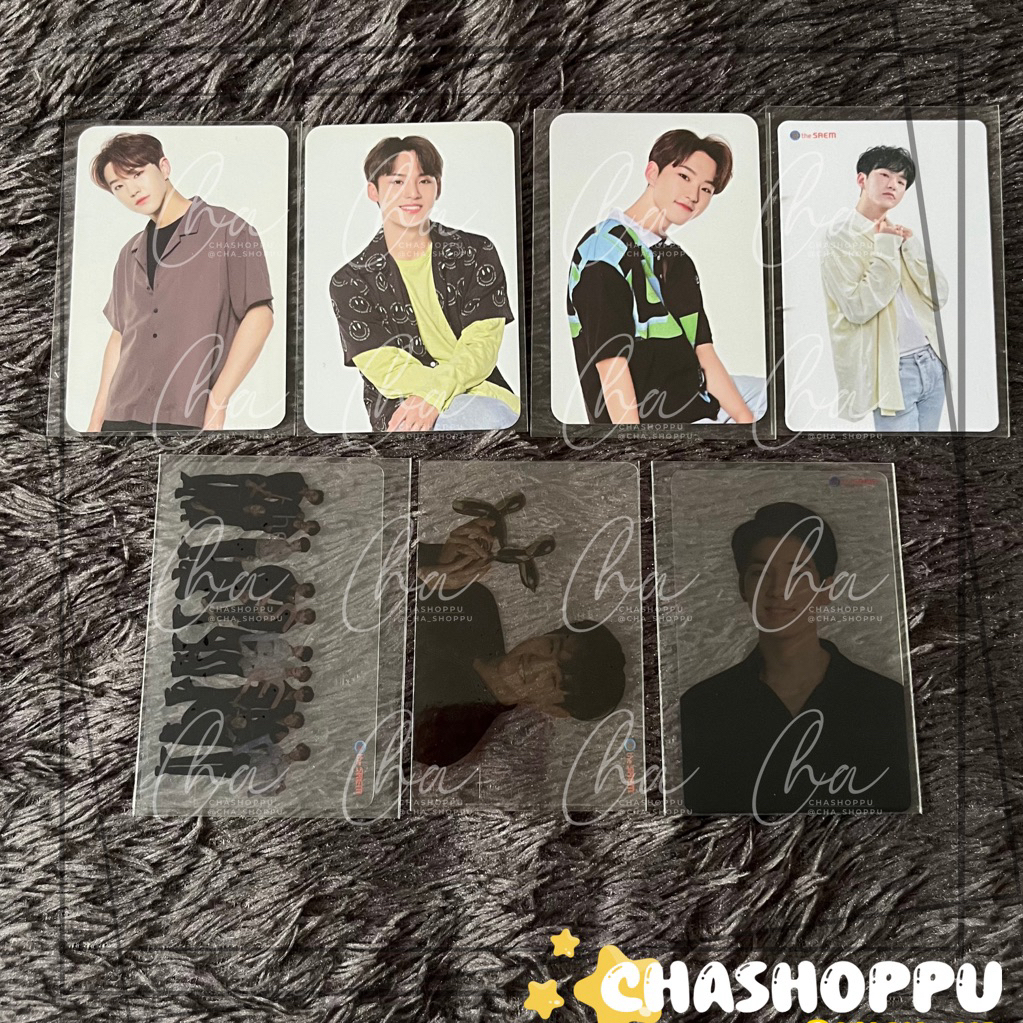 [CLEARANCE SALE] PC PHOTOCARD SEVENTEEN THE SAEM HOSHI WONWOO MINGYU