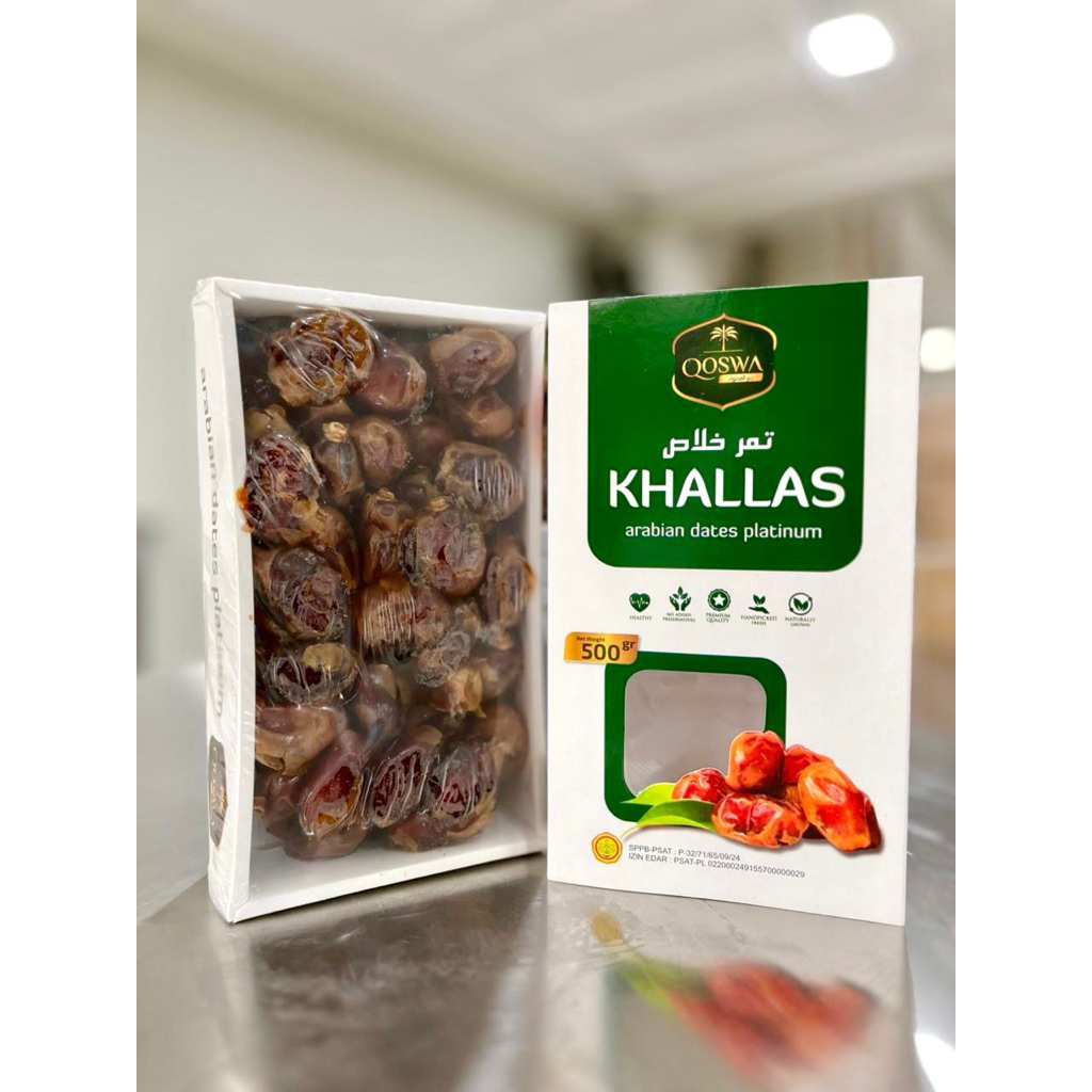 Kurma Khalas Qoswa 500 gram