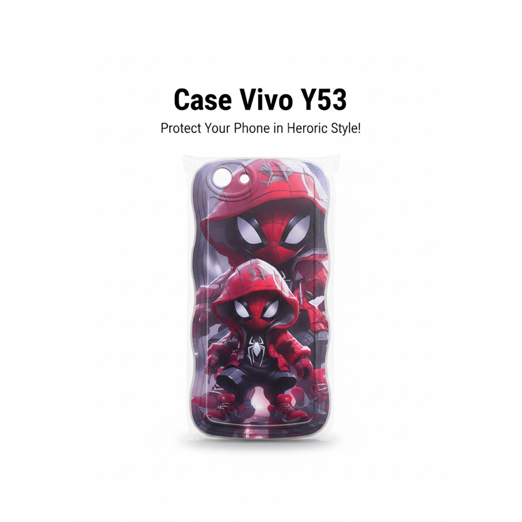 Casing Vivo Y53 Case Premium Style & Protection - Softcase Karakter Aesthetic Terbaru