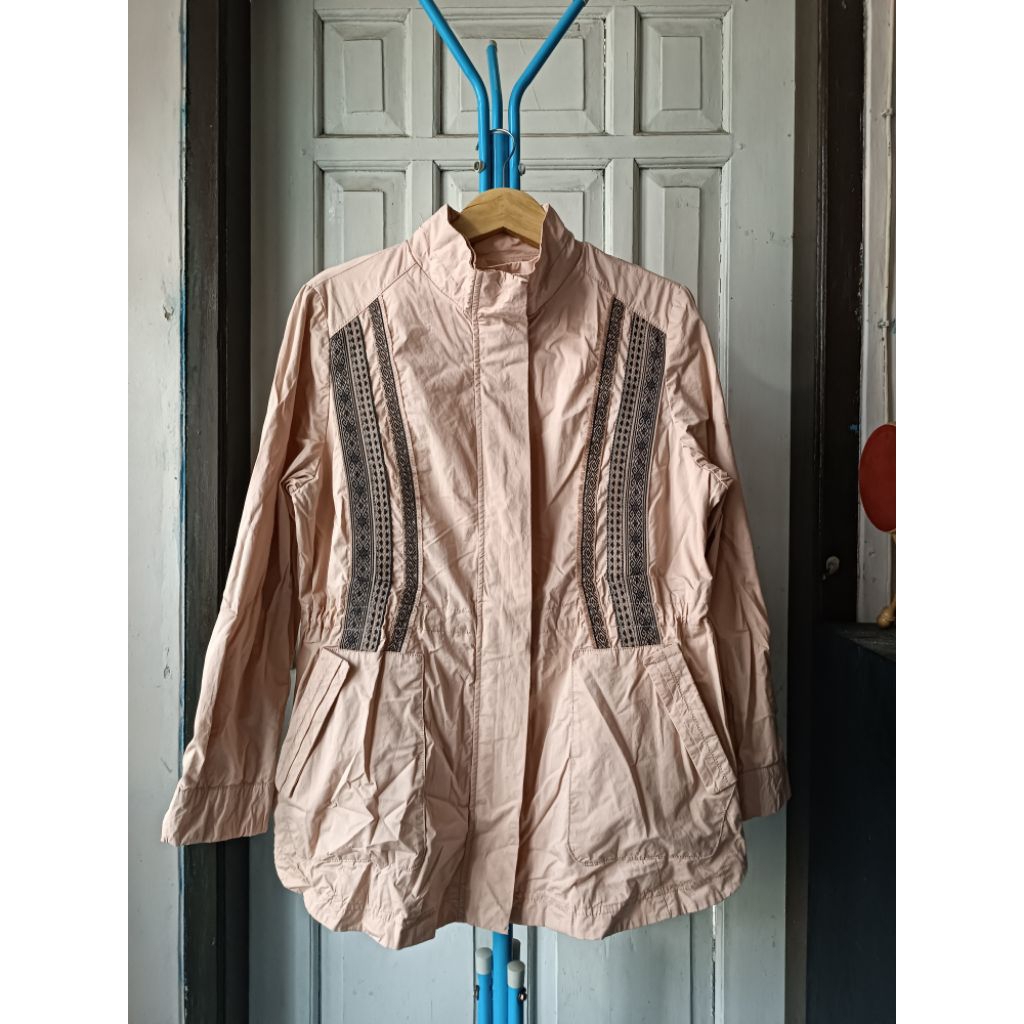CHATELAINE Pink Coat Jacket For Women/ Jaket Vintage/ Jaket Parka Cewek