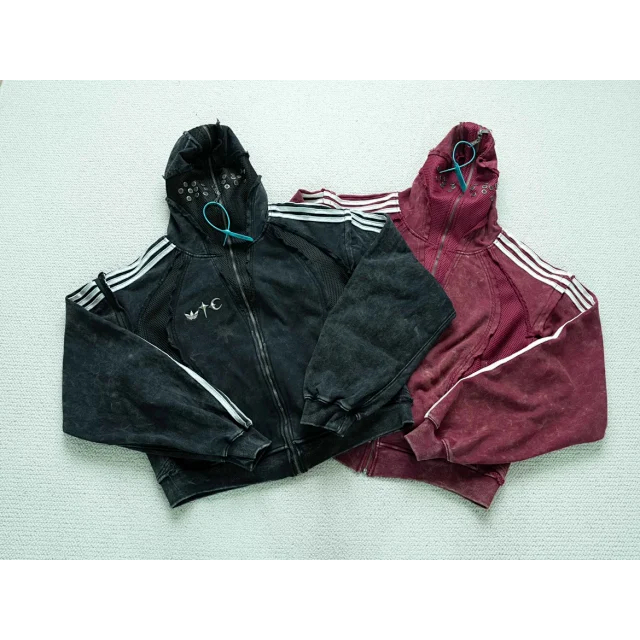 Thug Club Adidas Teamgeist Hooded Zip Up