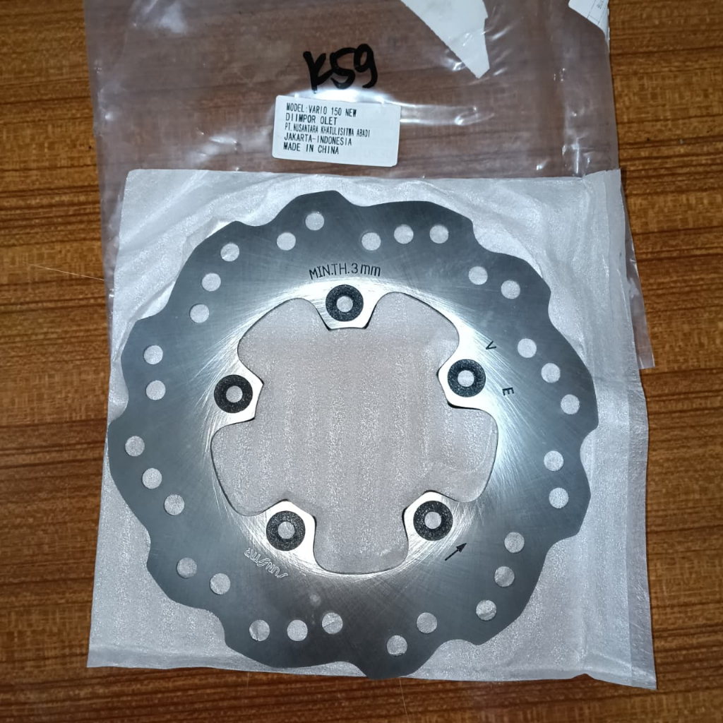 Piringan Cakram Depan Honda Vario 150 eSP K59J Piringan depan vario 125 esp Piringan cakram vario 15