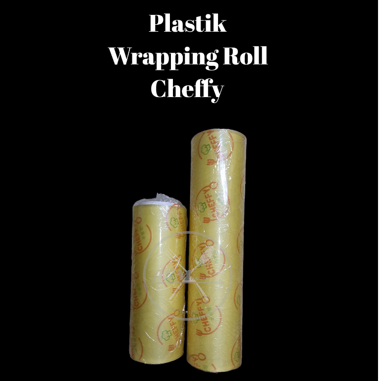 PLASTIK WRAPPING CHEFFY UKURAN 30 CM DAN 45 CM 1 ROLL / Plastik Wrapping Makanan /Plastik Wrapping B