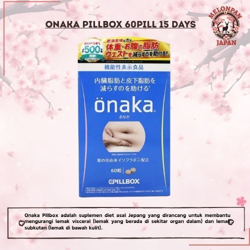Ready Onaka Pillbox 60pill for 15 days