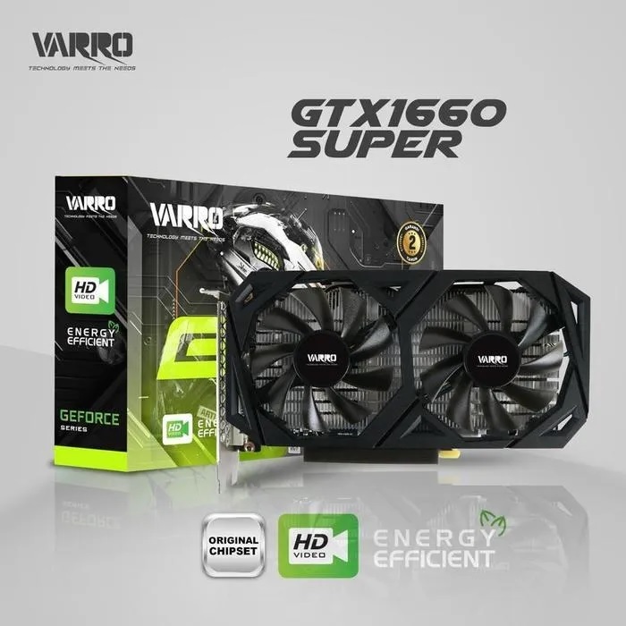 VGA Nvidia GeForce GTX1660 GTX 1660 Super 6GB GDDR6 192bit Varro
