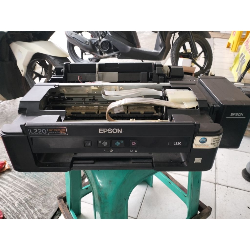 Mekanik Printer Epson L360 L210 L220 L350 L355 Tanpa Print Head, Tanpa Mainboard dan Tanpa Scaner
