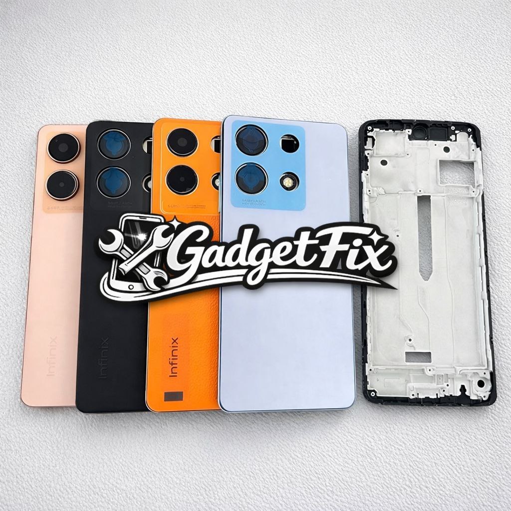 Casing Housing Fullset HP Infinix Note 30 X6833B X6716B Backdoor Bezel + Frame LCD Bekdor Kesing
