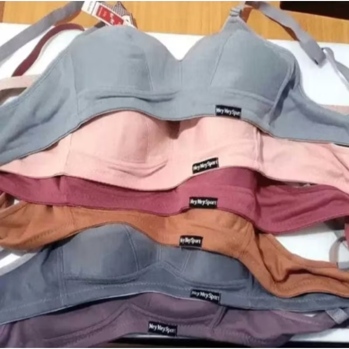BRA / BH TANPA KAWAT |SPORT BRA | MERK ALDA ORI | BH DEWASA
