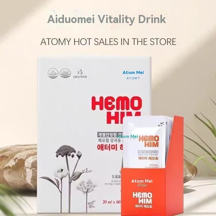 Atomy HemoHIM Original Korea – Booster Imun – 1 Box(60 sachet) EXP 2027 Original