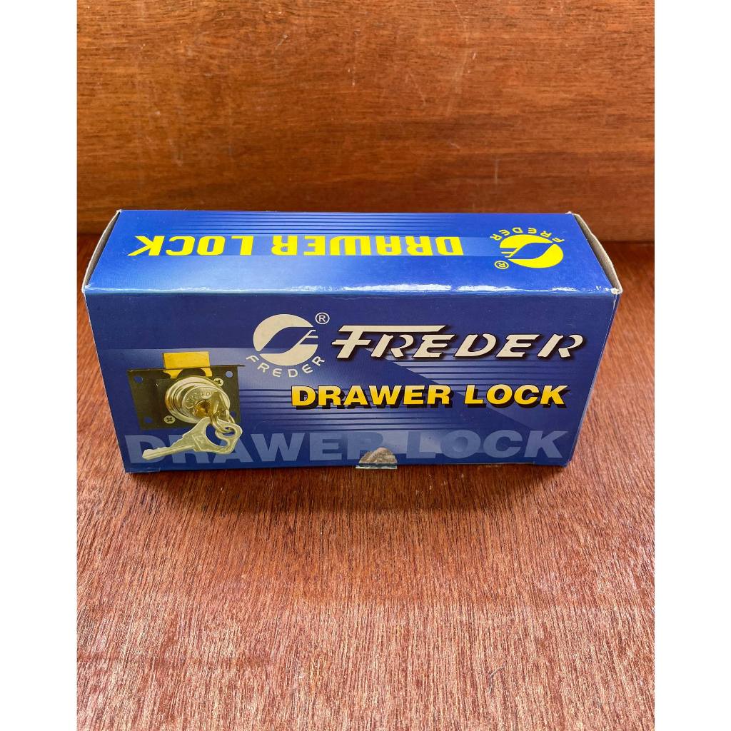 Harga Grosir 1 lusin / kunci Laci FREDER 502 Drawer Lock Kunci Meja Lemari Anti Maling