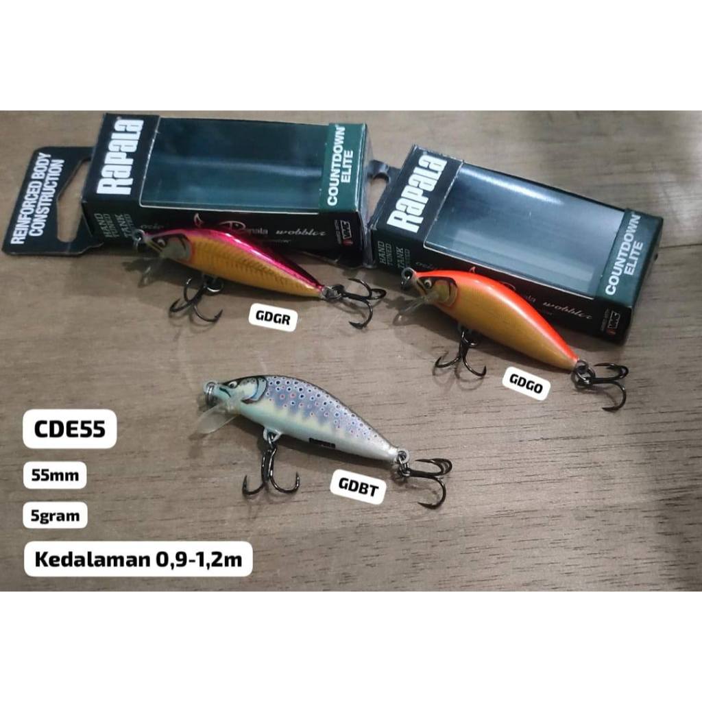 Umpan Rapala Countdown Elite 55