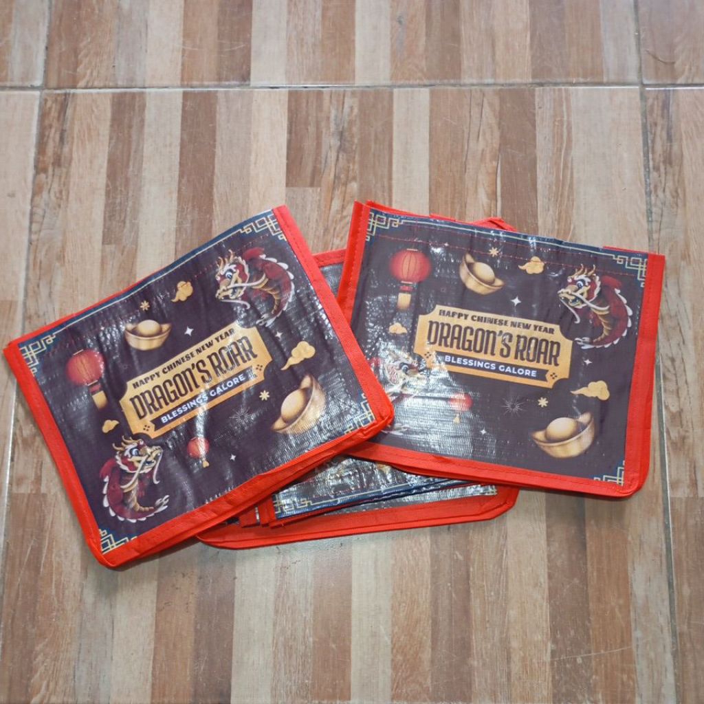 Goodie Bag IMLEK & Natal Tas Hampers spunbond Print