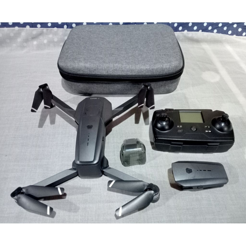 DRONE JJRC X 19 GPS 2 AXIS GIMBAL SECOND NORMAL TINGGAL PAKE