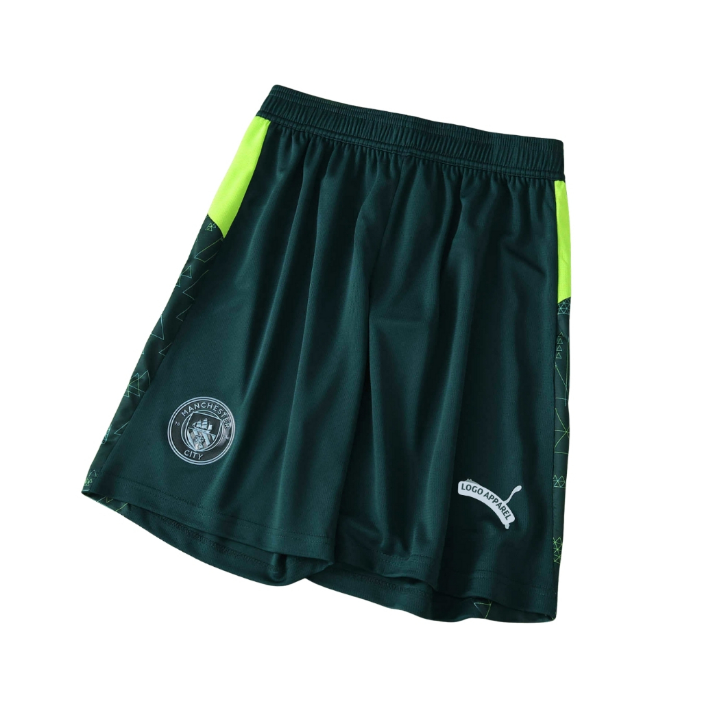 Celana Mnchstr Cty 4th 2025 2026 Kolor Bola Pendek Hijau army 25 26 Jersetify