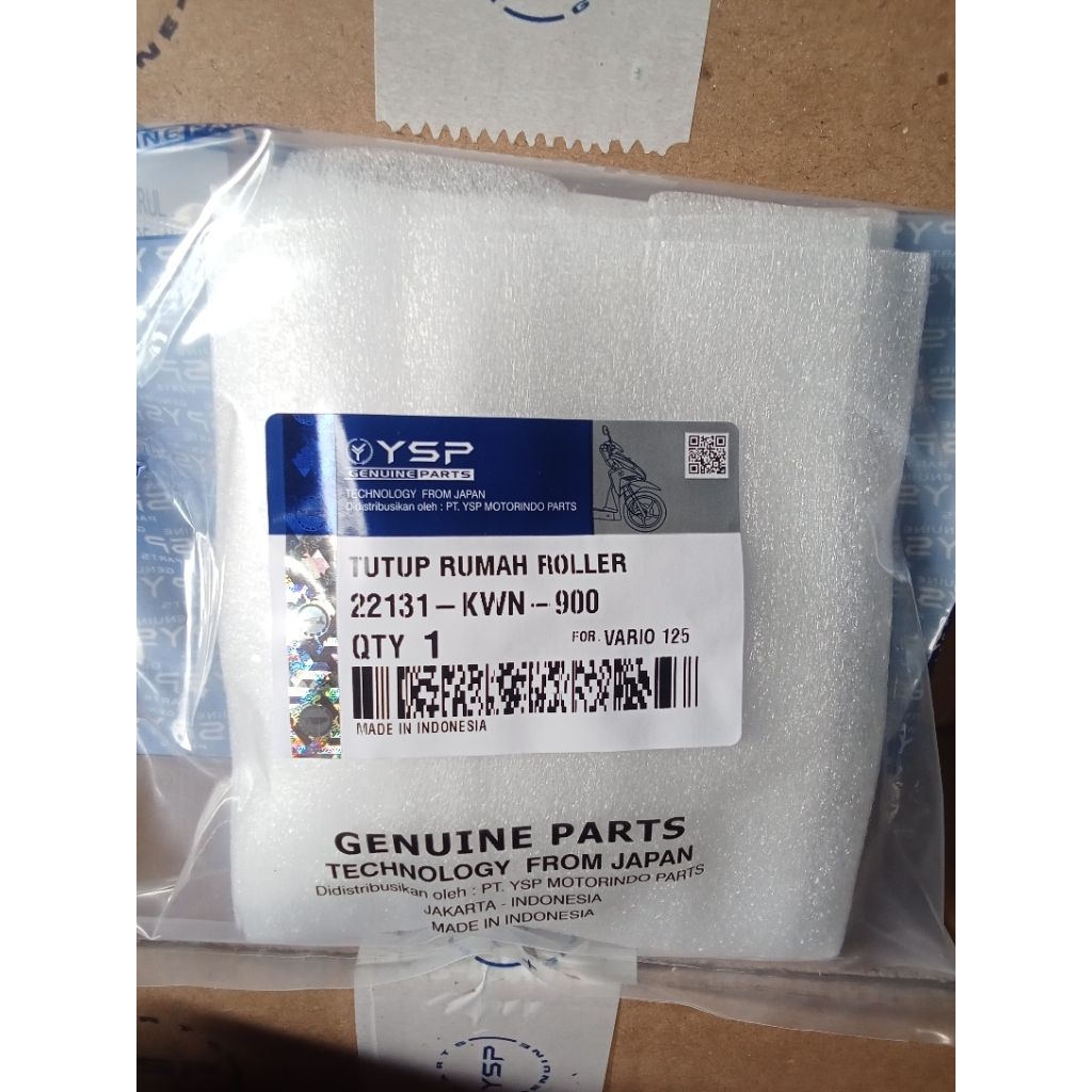 5 PCS Tutup Rumah Roller Vario 125 KWN / Vario 150 / Vario 125  Old Asli Original Ysp
