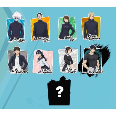 Lawson x Jujutsu Kaisen Stickers Merchandise Jujutsu Kaisen Hidden Inventory / Premature Death Colle