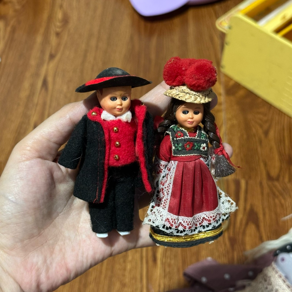 Boneka sepasang Belanda vintage