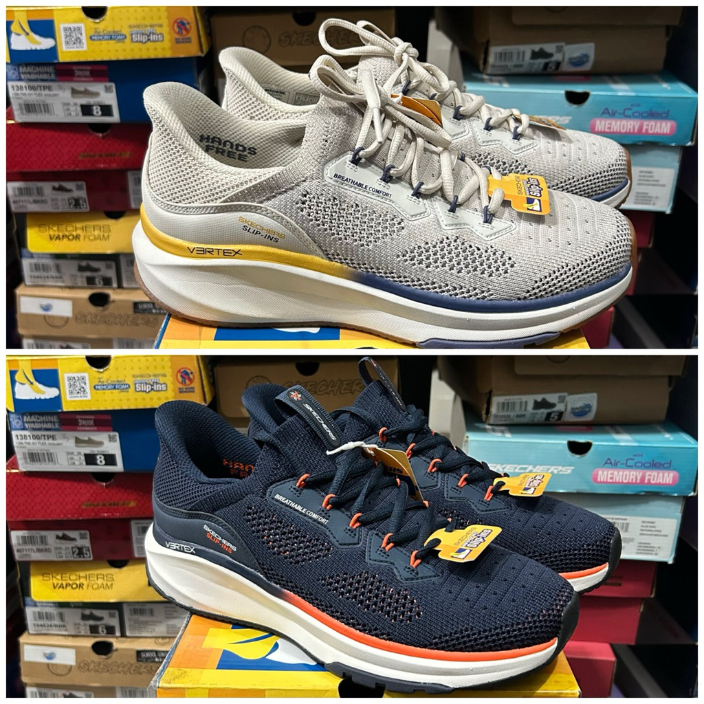 SKECHERS VERTEX CREWSER WALKING SLIP ON FOR MENS ORIGINAL BNIB