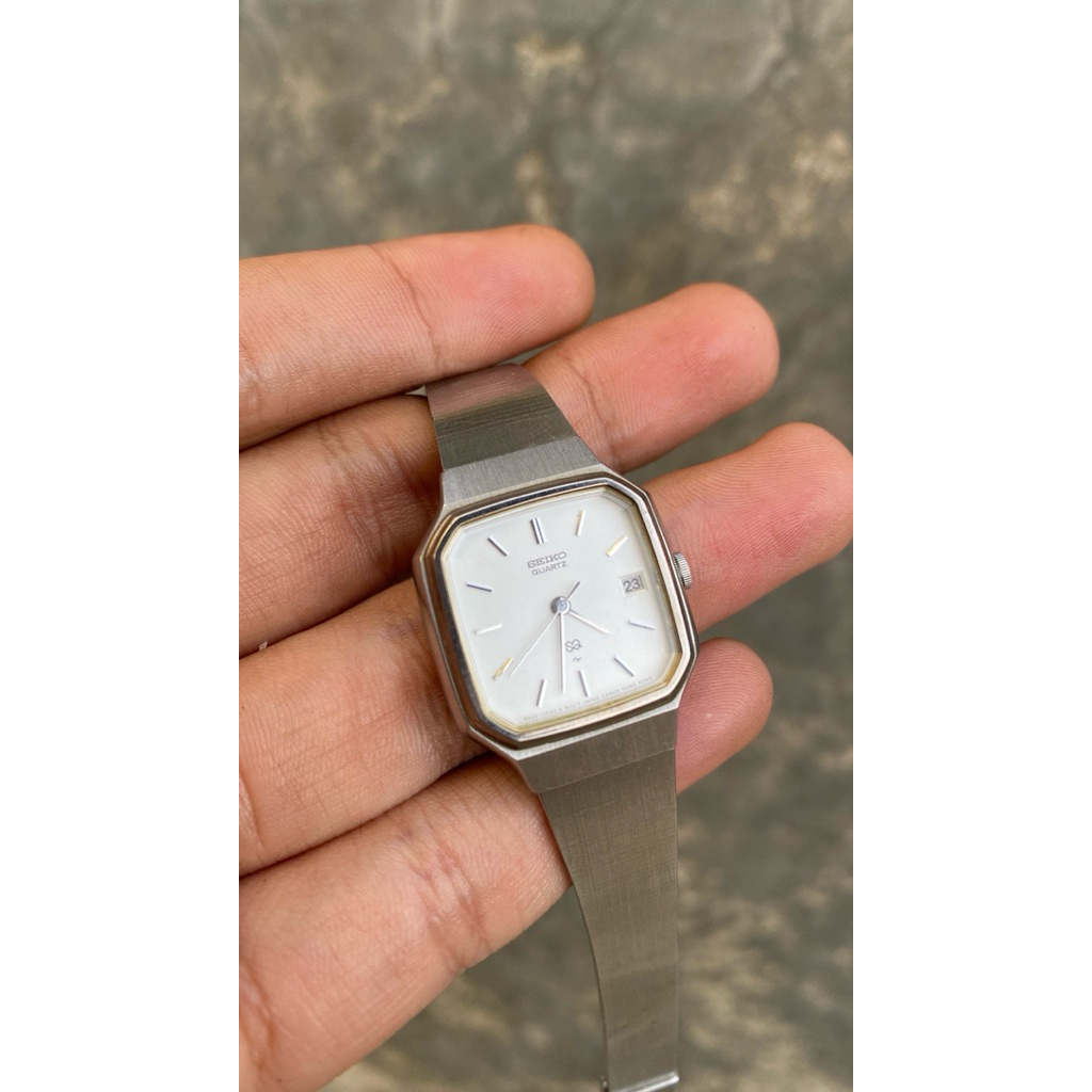 Seiko Tank Quartz SQ Vintage 1980