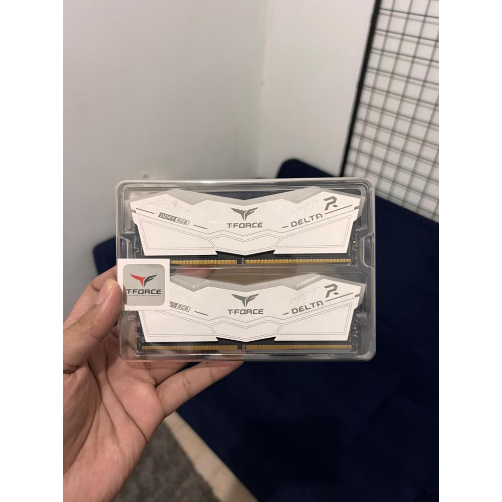 Ram Team T-Force Delta RGB DDR5 64GB (2X32GB) 6400Mhz 6000Mhz 5600Mhz - Ram Team Delta DDR5 64GB
