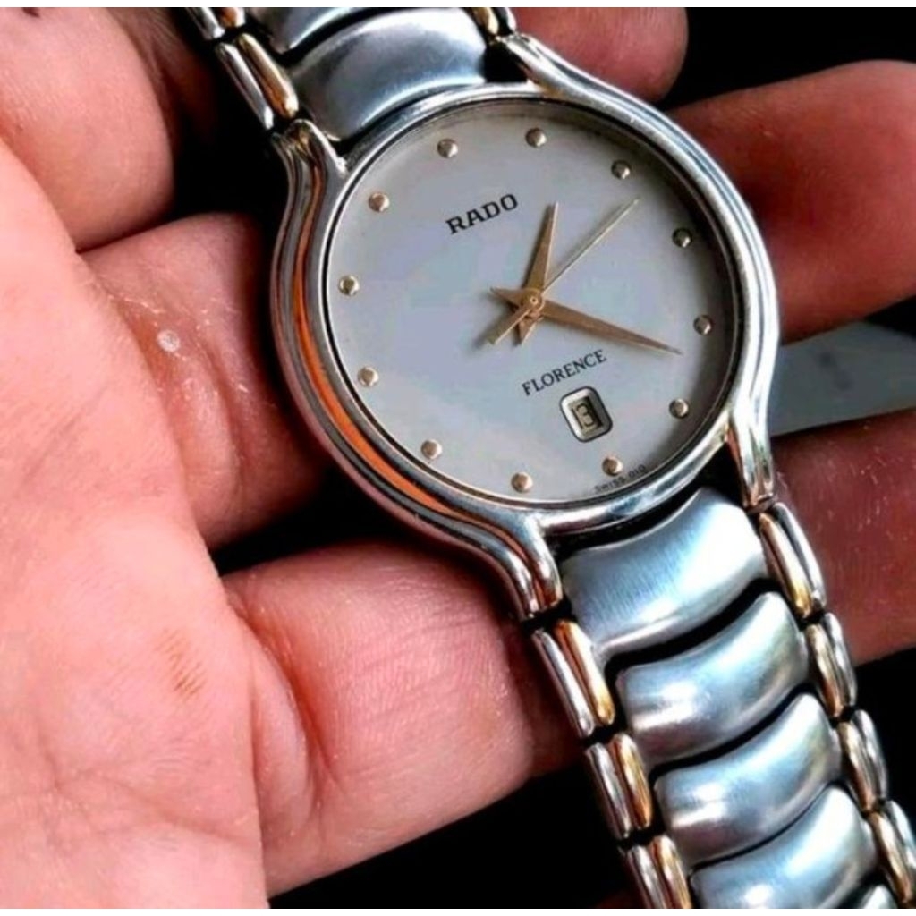 rado florence eta quartz two tone