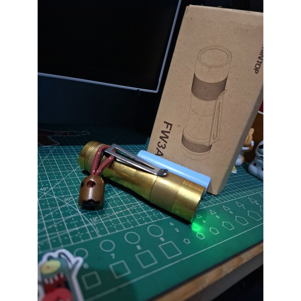 Senter Lumintop FW3A Brass Nichia