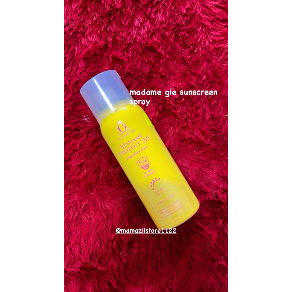 madame gie sunscreen spray
