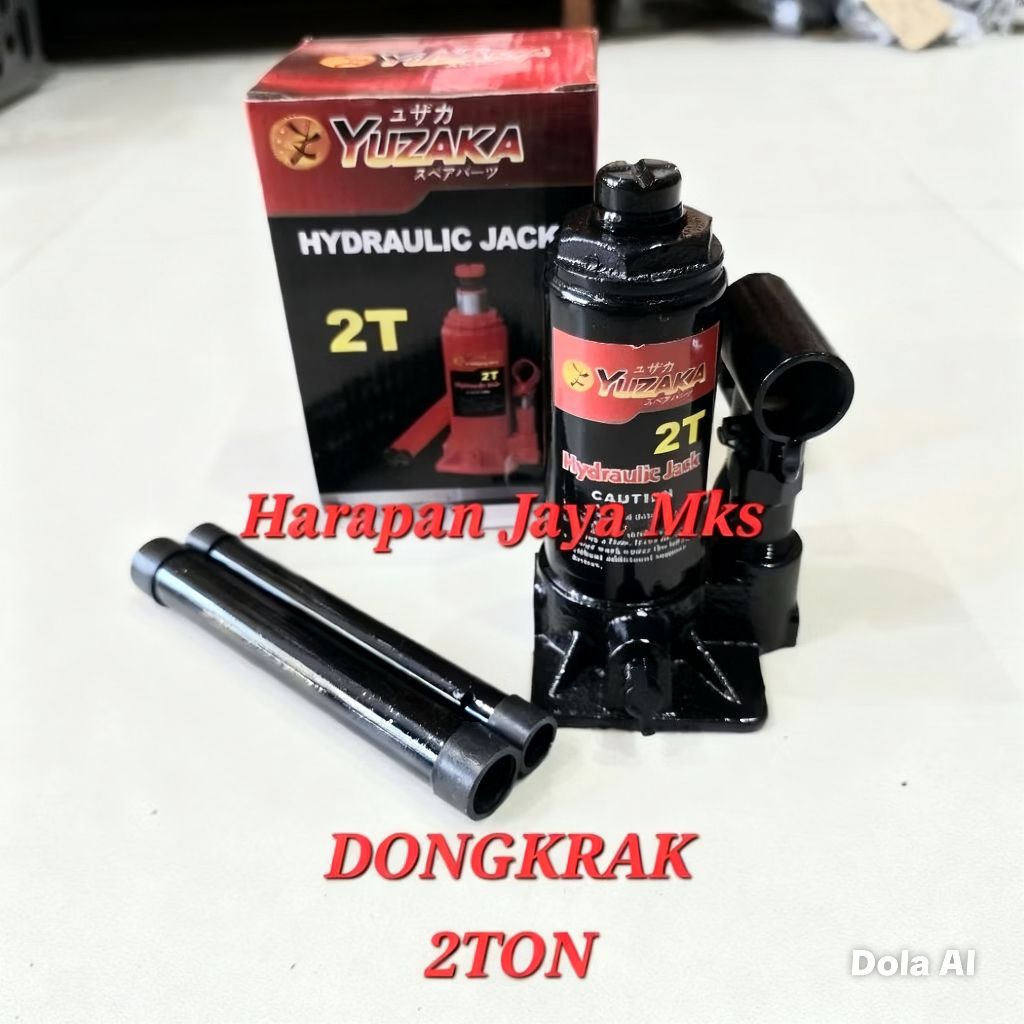 [1PC][2TON] Hydraulic Jack Dongkrak Kapasitas 2 Ton - YUZAKA 2TON