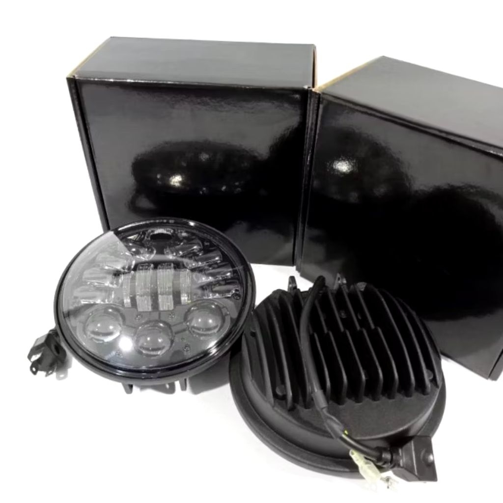 LAMPU DAYMAKER 16 LED HEADLAMP 5,75 INCH JAPSTYLE FUNGSI SENJA BIRU