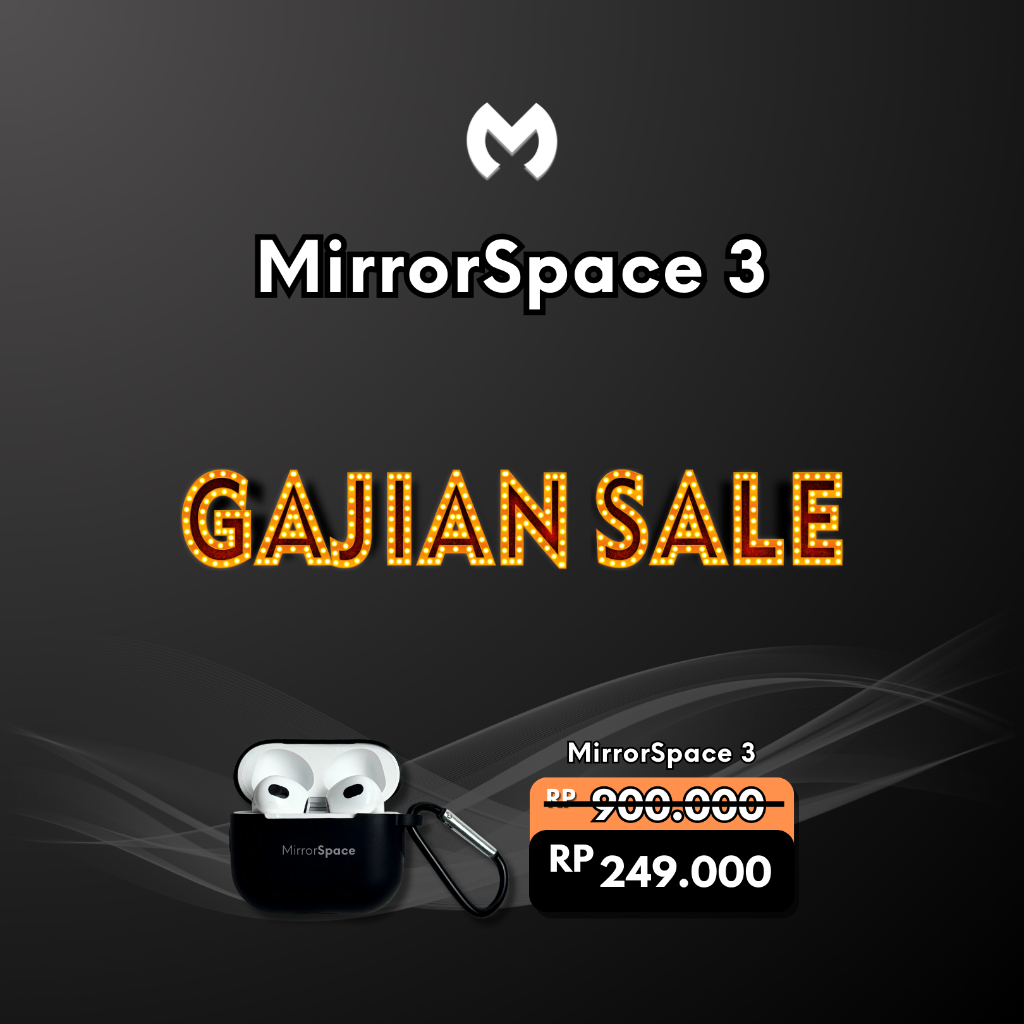 Ms Tws - MirrorSpace 3 Wireless Charging Case TWS Bluetooth